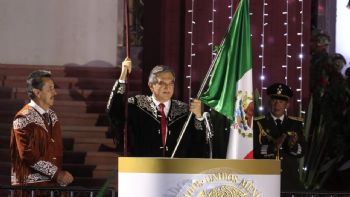 Da Américo Villarreal Grito de Independencia junto a miles de familias tamaulipecas