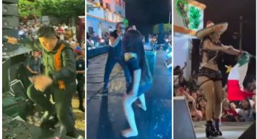 Alcalde de Reforma conmemora Independencia de México con bailarinas en poca ropa
