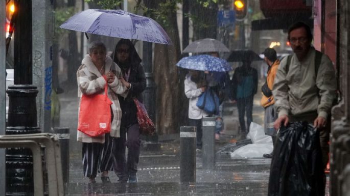 Chubascos y lluvias fuertes e intensas pegarán este jueves a los siguientes estados