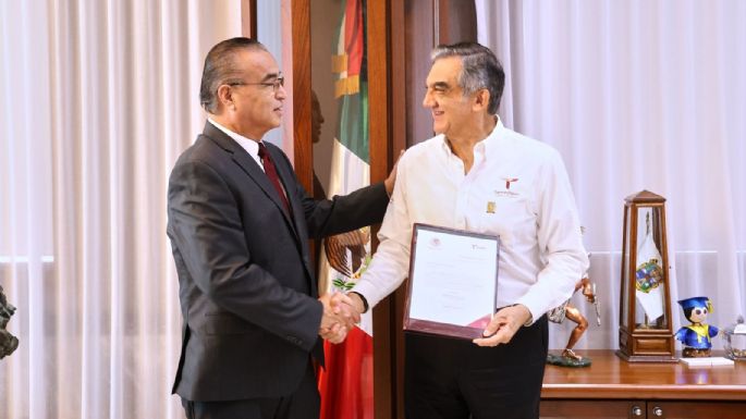 Nombra Américo Villarreal Anaya a Marco Antonio García Barrientos como nuevo consejero jurídico de la Oficina del Gobernador