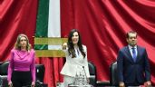 Foto ilustrativa de la nota titulada: Kenia López rinde protesta como presidenta de San Lázaro: “Me comprometo a no quitar el micrófono”