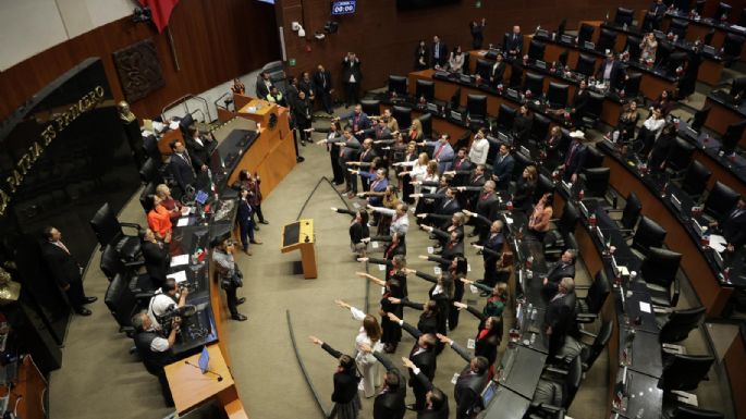 Senado toma protesta a los 881 juzgadores elegidos en la reforma judicial