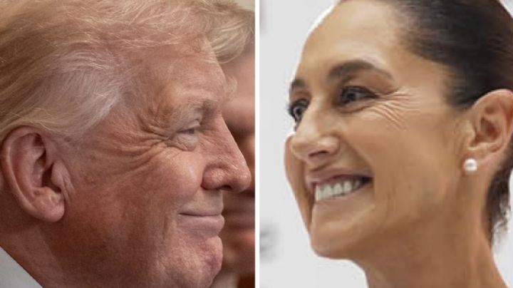 Sheinbaum me cae muy bien, es muy elegante, hermosa... pero México está dirigido por cárteles: Trump