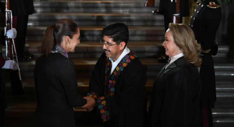 Hugo Aguilar instala la nueva Corte: "hoy se reinicia nuestro sistema judicial"