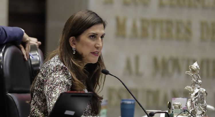 Kenia López Rabadán es elegida como presidenta de la Cámara de Diputados