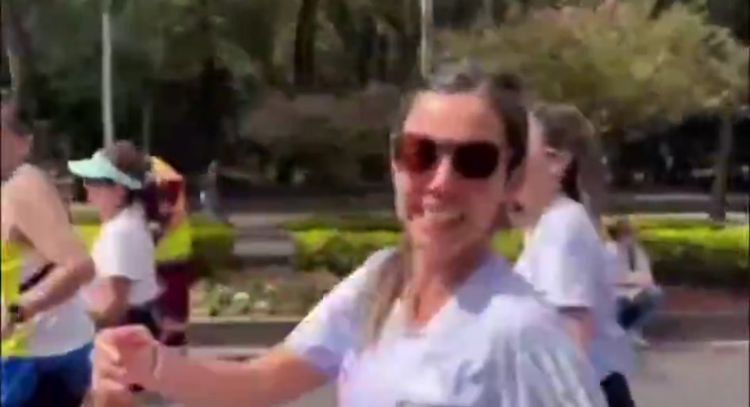 Alejandra Chedrahui explica por qué corrió medio maratón de la CDMX tras ser señalada de tramposa