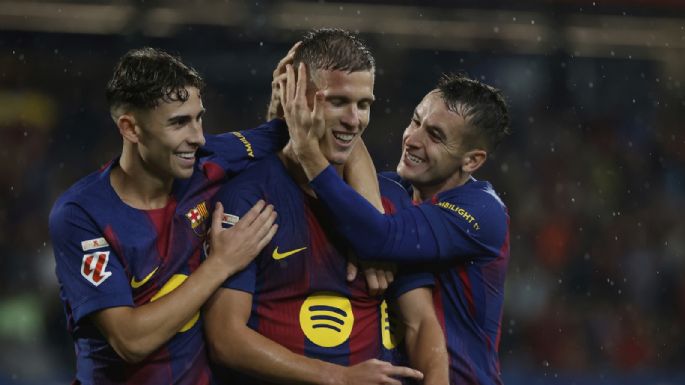 Olmo y Torres lideran triunfo 3-0 del Barcelona ante el Getafe en La Liga