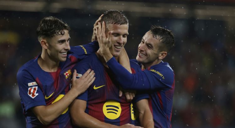 Olmo y Torres lideran triunfo 3-0 del Barcelona ante el Getafe en La Liga