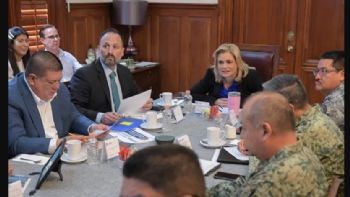 Gobernadora de Chihuahua acuerda con Mesa de Seguridad la instalación de nuevas bases de operaciones