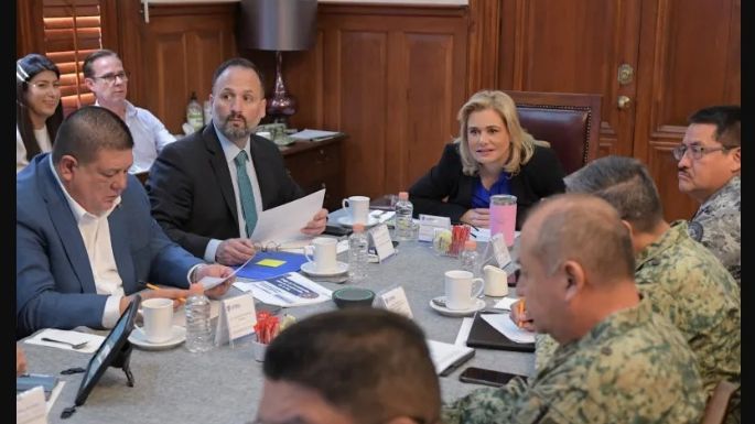 Gobernadora de Chihuahua acuerda con Mesa de Seguridad la instalación de nuevas bases de operaciones
