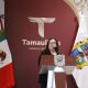 Inaugura Américo Villarreal gimnasio en Escuela Normal de Educadoras, legado de su padre