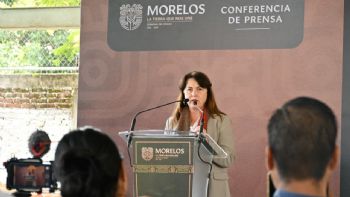 Gobernadora de Morelos respalda a jefe de la Gubernatura en denuncia contra presunta difamación
