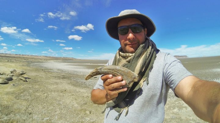 Descubren dinosaurio con poderosas garras en Argentina