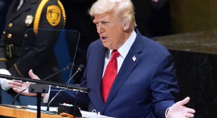 Trump condiciona reconocer como Estado a Palestina; pide sancionar a Rusia