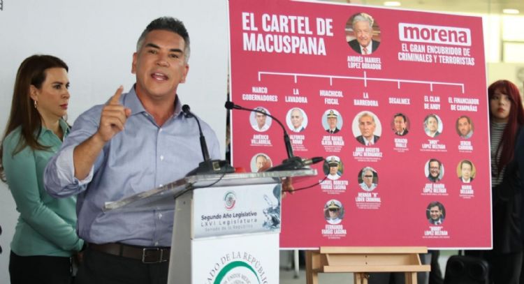 “Alito” Moreno denuncia al “Cártel de Macuspana” ante la DEA y el FBI