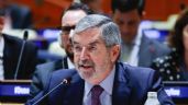Foto ilustrativa de la nota titulada: “Criminalizar la migración resulta inadmisible”: canciller Juan Ramón de la Fuente en la ONU (Video)