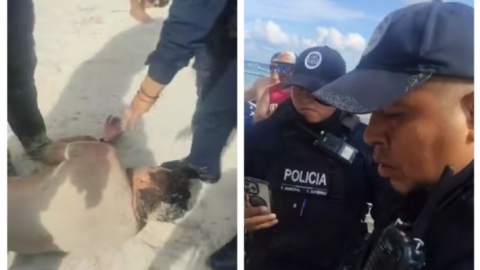 Denuncian brutalidad policiaca en Playa del Carmen; pescador murió tras ser detenido (Video)