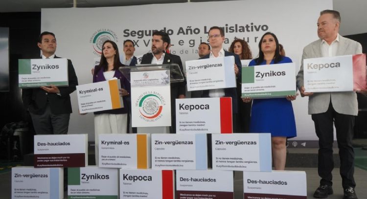 El PAN propone la “Ley de reembolso” para combatir el desabasto de medicamentos