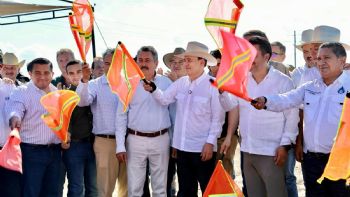 Gobernador Durazo cumple a productores del Mayo y Yaqui; inicia Programa de Tecnificación de Riego