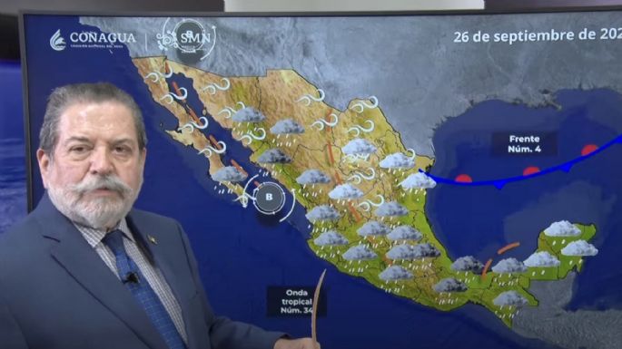 Lluvias fuertes no darán tregua el fin de semana: así impactarán en cada estado de viernes a lunes