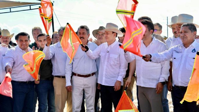 Gobernador Durazo cumple a productores del Mayo y Yaqui; inicia Programa de Tecnificación de Riego