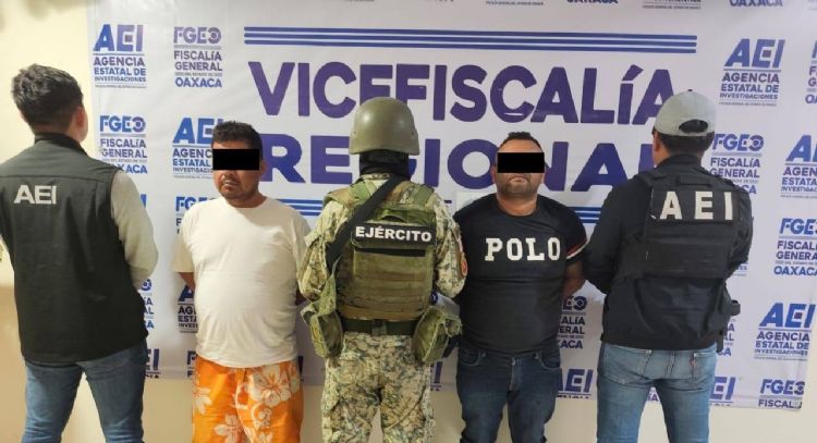Detienen a dos hombres por feminicidio en Jalapa del Marqués, Oaxaca