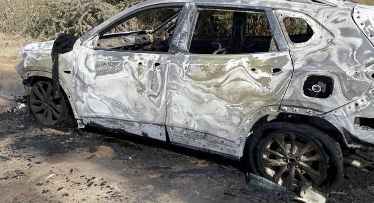 Asesinan a mando de la fiscalía de Guanajuato y queman el vehículo donde viajaba