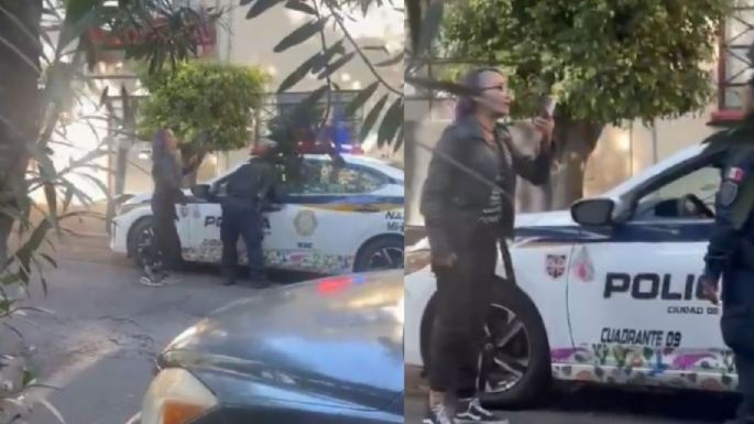 Lady Patadas CDMX: sanciones por agredir a un policía en Ciudad de México (VIDEO)