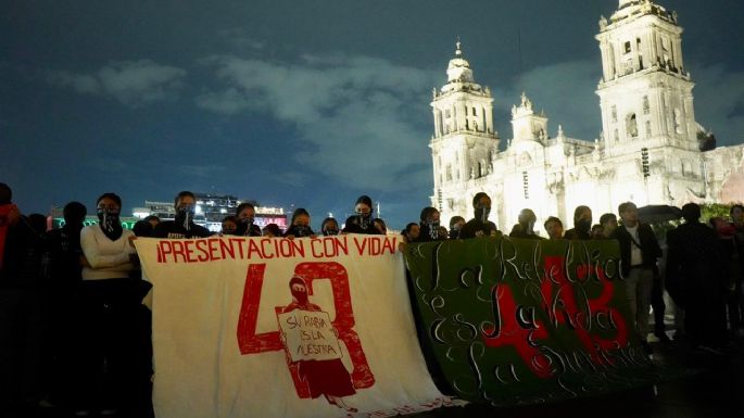 “Verdad y justicia”: el grito reiterado desde 2014 por la desaparición de 43 normalistas