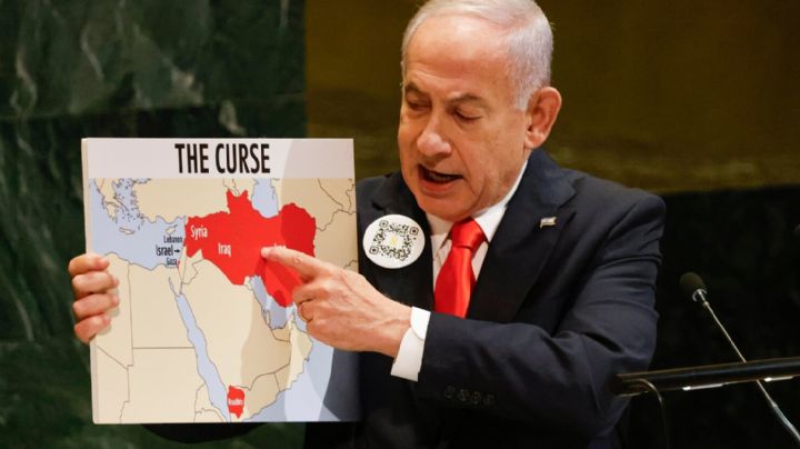Netanyahu es recibido con abucheos en la ONU; representantes abandonan el salón
