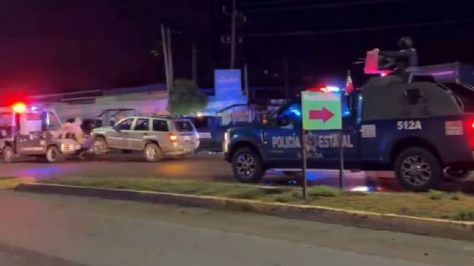 Atacan convoy de policías en Culiacán; hay cuatro heridos (Video)