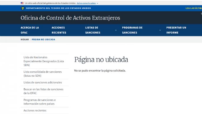 Tras denuncia de barbero por uso erróneo de su foto, Tesoro de EU borra diagrama criminal de BC
