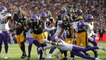 Los Steelers ganan 24-21 a los Vikings en el primer partido en la historia de la NFL en Irlanda