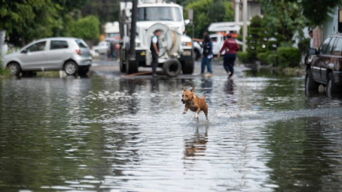 Azotarán lluvias intensas con riesgo de encharcamientos e inundaciones entre lunes y jueves