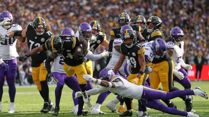 Los Steelers ganan 24-21 a los Vikings en el primer partido en la historia de la NFL en Irlanda