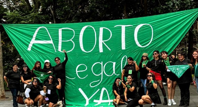 Colectivas exigen la despenalización del aborto en Morelos