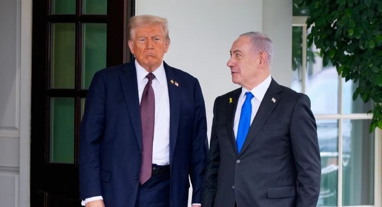 Trump y Netanyahu se reúnen en la Casa Blanca para buscar poner fin a la guerra en Gaza
