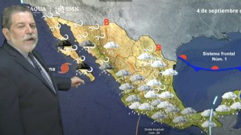 Lluvias torrenciales e intensas azotarán el jueves a estas entidades por el huracán Lorena