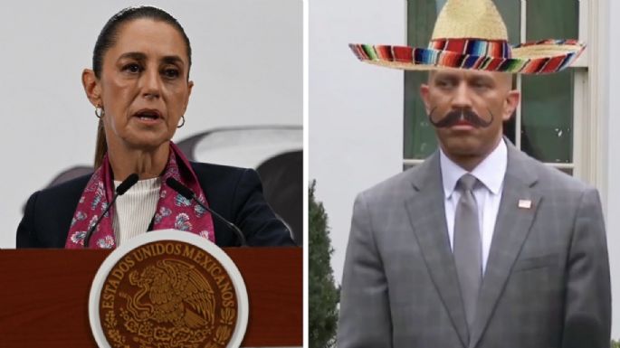 Así reaccionó Sheinbaum a la burla de Trump con música de mariachi (Video)