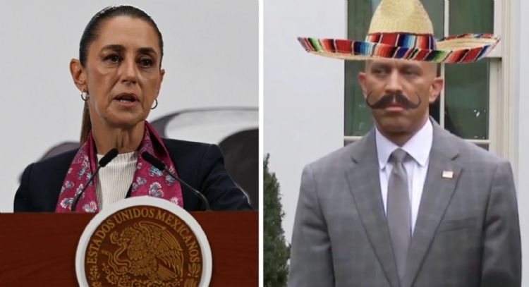 Así reaccionó Sheinbaum a la burla de Trump con música de mariachi (Video)