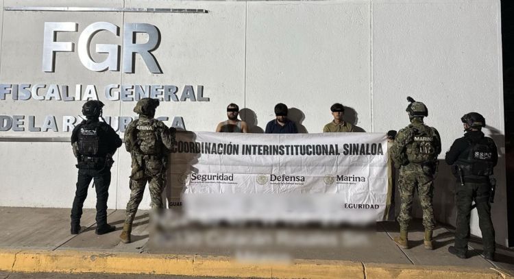 Civiles armados agreden al Ejército al sur de Culiacán; hay un muerto y tres detenidos