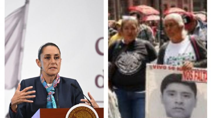 Sheinbaum se reúne con padres de Ayotzinapa: “se están realizando investigaciones de análisis”