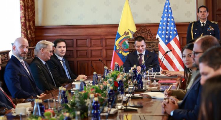 Marco Rubio en Ecuador: narcotráfico, inmigración y comercio marcan la agenda