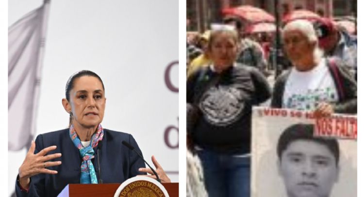 Sheinbaum se reúne con padres de Ayotzinapa: “se están realizando investigaciones de análisis”
