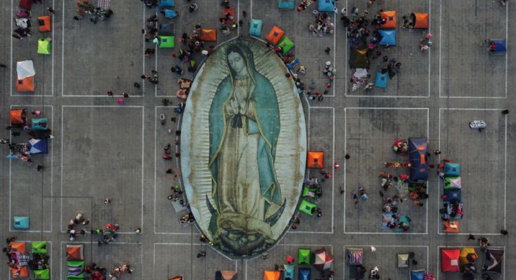 A petición de la Iglesia, la 4T busca proteger a la Virgen de Guadalupe de China