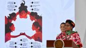 Foto ilustrativa de la nota titulada: Izan por primera vez bandera nacional  a "toda asta" por Día Internacional de la Mujer Indígena