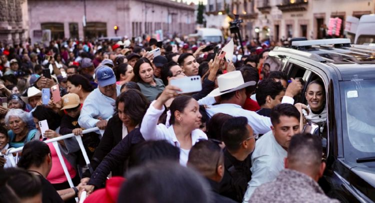 Sheinbaum arranca su maratónica gira con visita a Guanajuato, Aguascalientes y Zacatecas