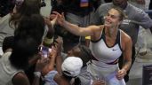 Foto ilustrativa de la nota titulada: Aryna Sabalenka derrota a Amanda Anisimova para conseguir su segundo título consecutivo del US Open