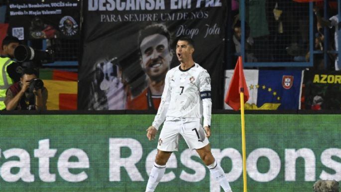 Cristiano Ronaldo marca doblete en el 5-0 de Portugal vs. Armenia y llega a 942 goles