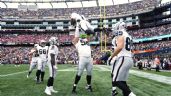 Foto ilustrativa de la nota titulada: Geno Smith lanza 362 yardas y un TD en su debut con los Raiders para derrotar 20-13 a los Patriots